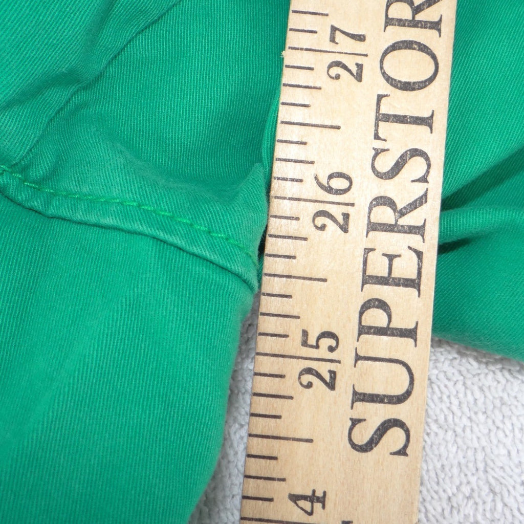 Old Navy Womens Green Regular Standard Straight Leg Chino Pants Size 2