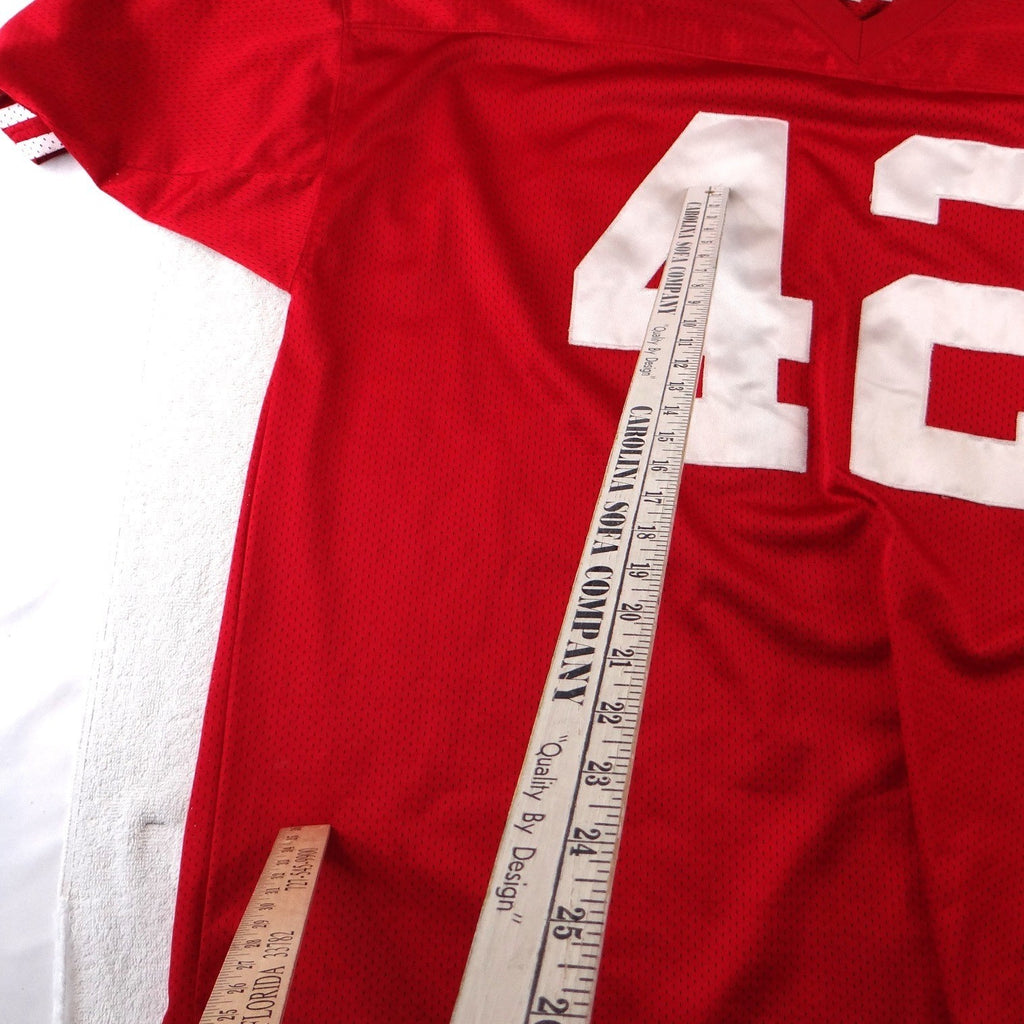 Mitchell & Ness Ronnie Lott San Francisco 49ers 1989 Throwback Jersey Red Men 56