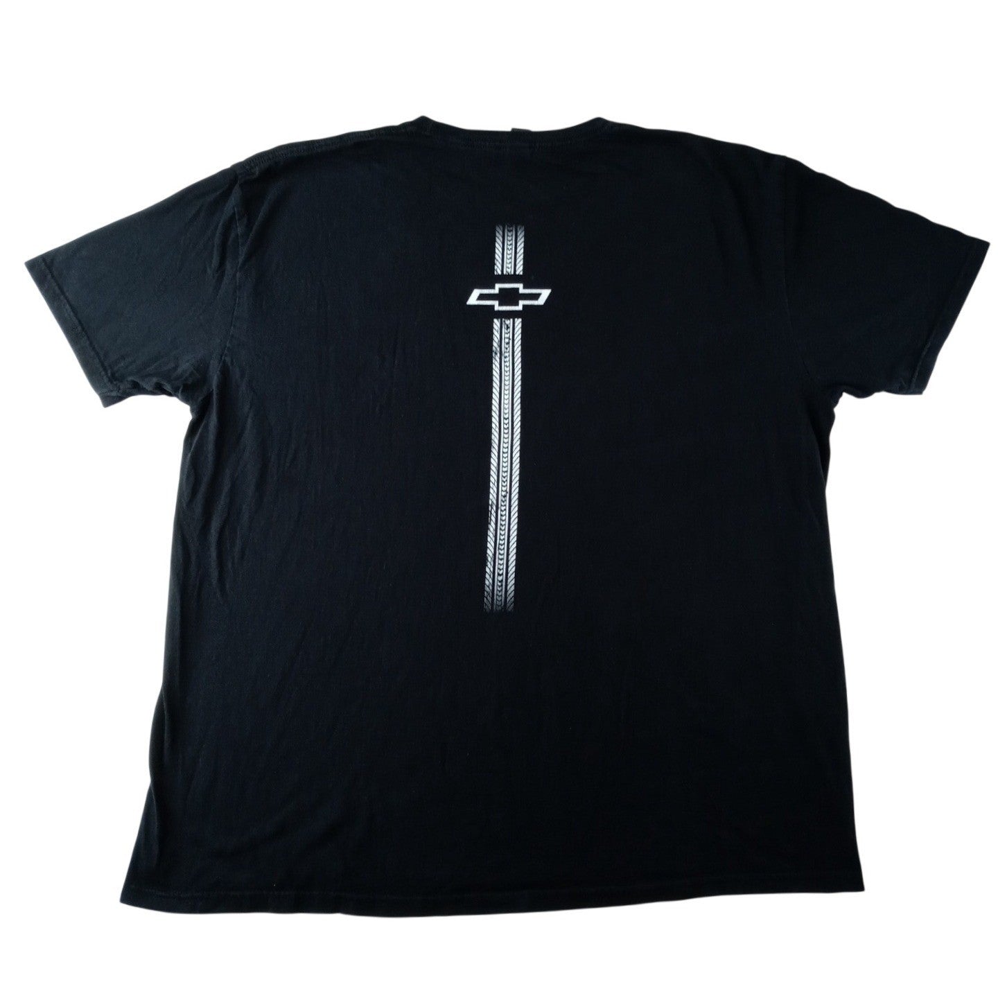 Chevrolet Black T Shirt Mens XL Gildan Softstyle Short Sleeve Graphic Tee