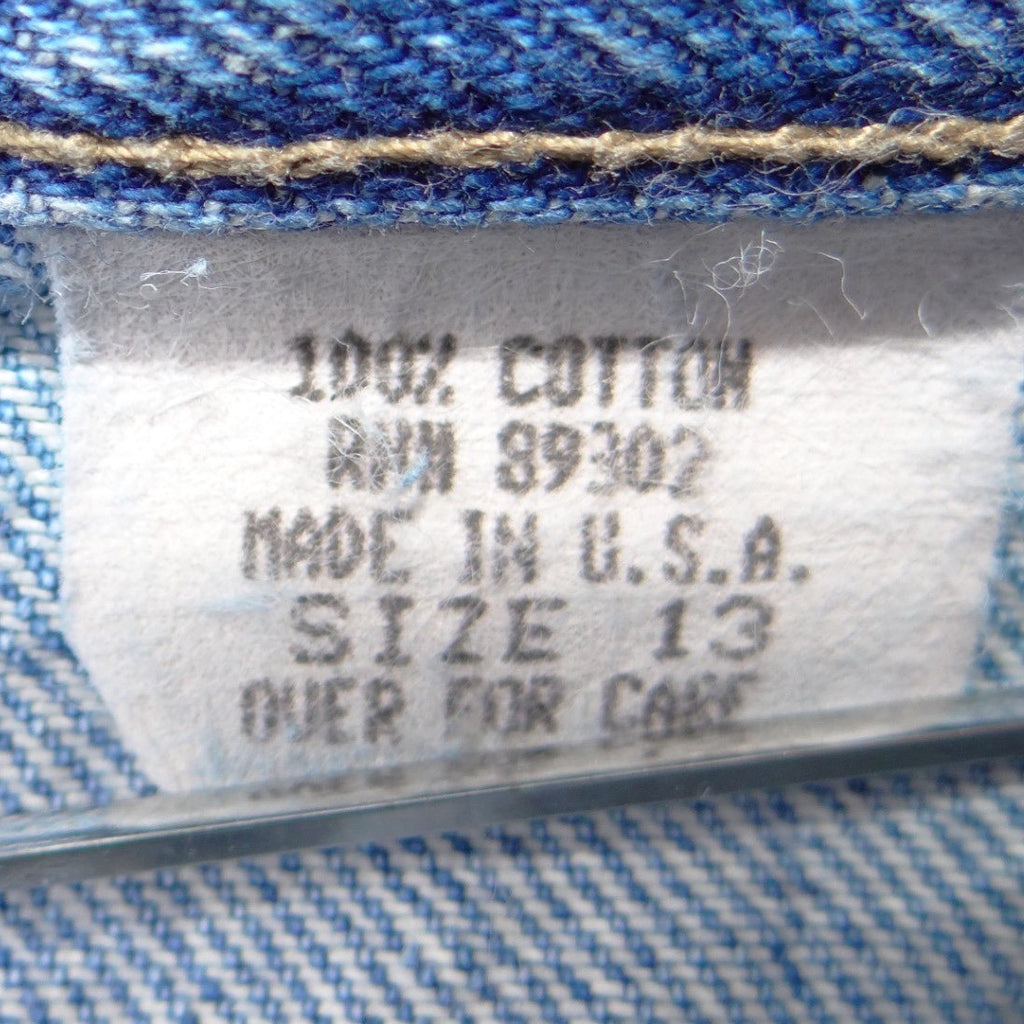 Vintage D'Mode Classix Flare Jeans Blue Dragonfly Pockets 90s Womens Size 13
