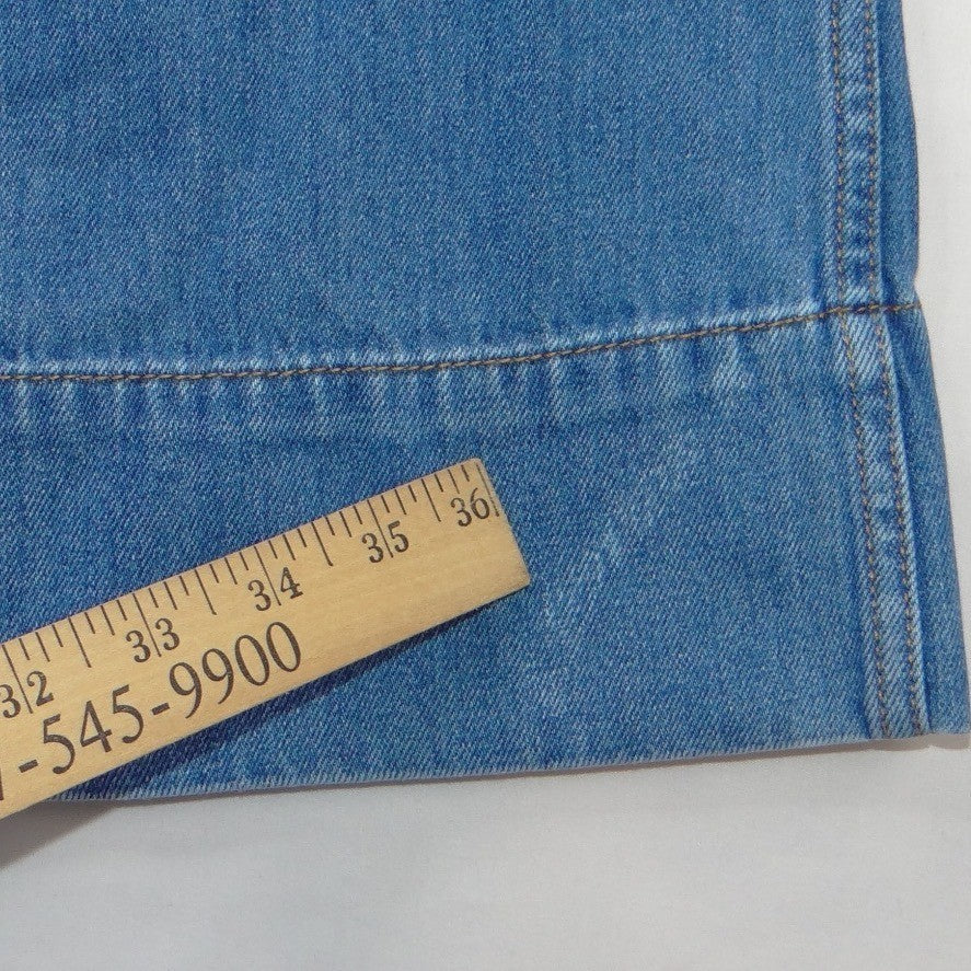 Current Elliott High Waisted Wide Leg Jeans Blue Medium Wash Size 26