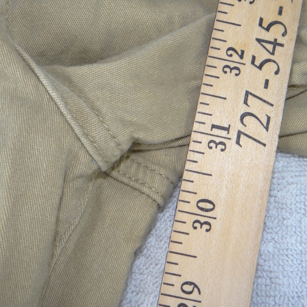 Lucky Brand Mens Authentic Skinny Stretch Tan Khaki Pants 31x31