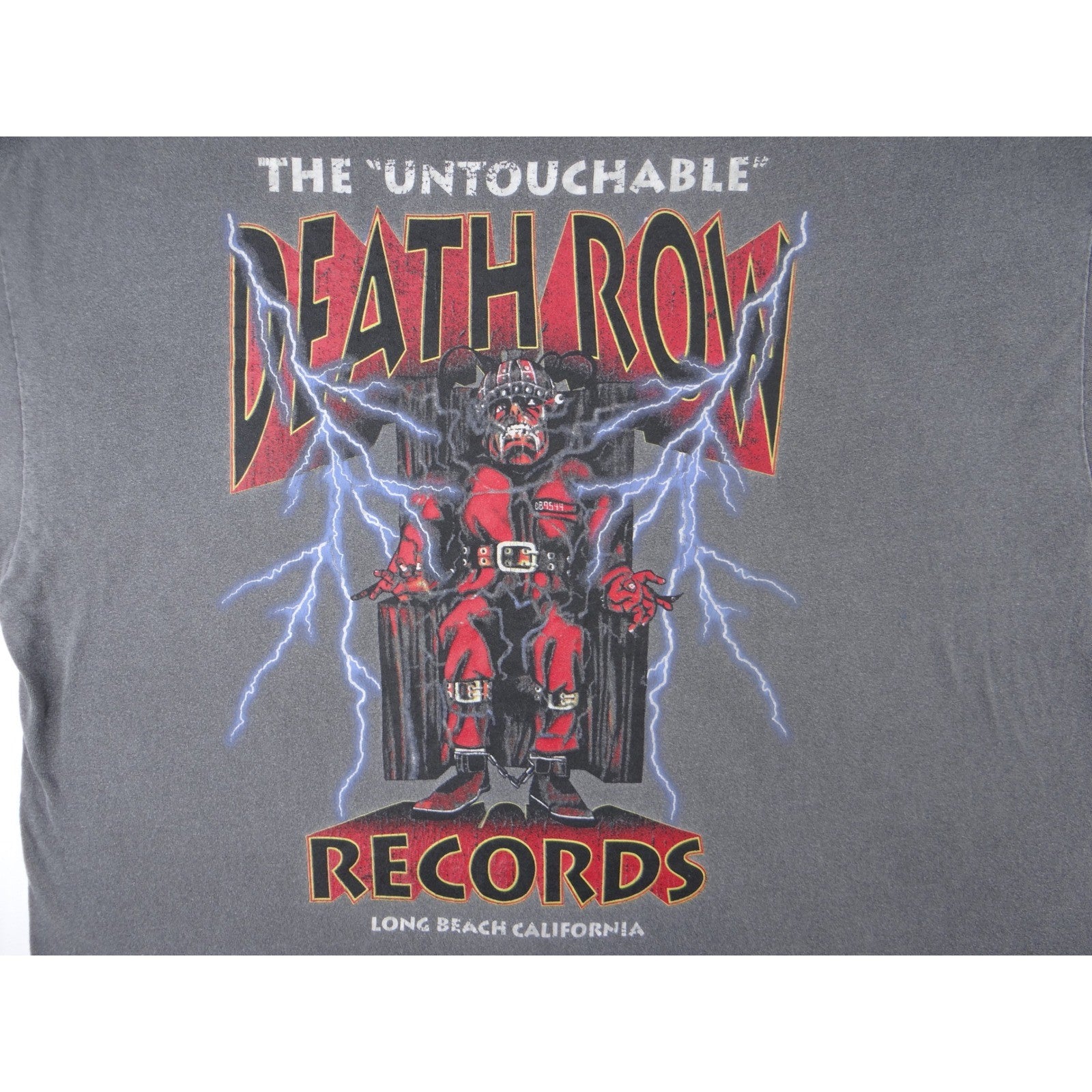 Vintage Death Row Records Graphic T Shirt Vintage Long Beach California Mens XL