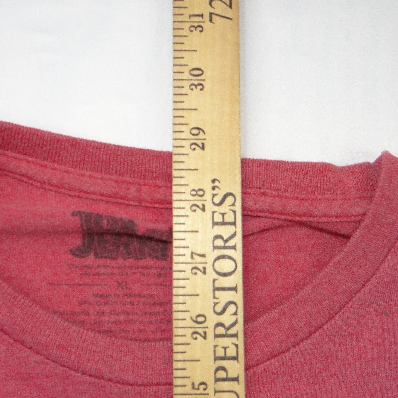 Tom and Jerry Graphic T-Shirt Mens XL Heather Red Short Sleeve Cartoon Tee