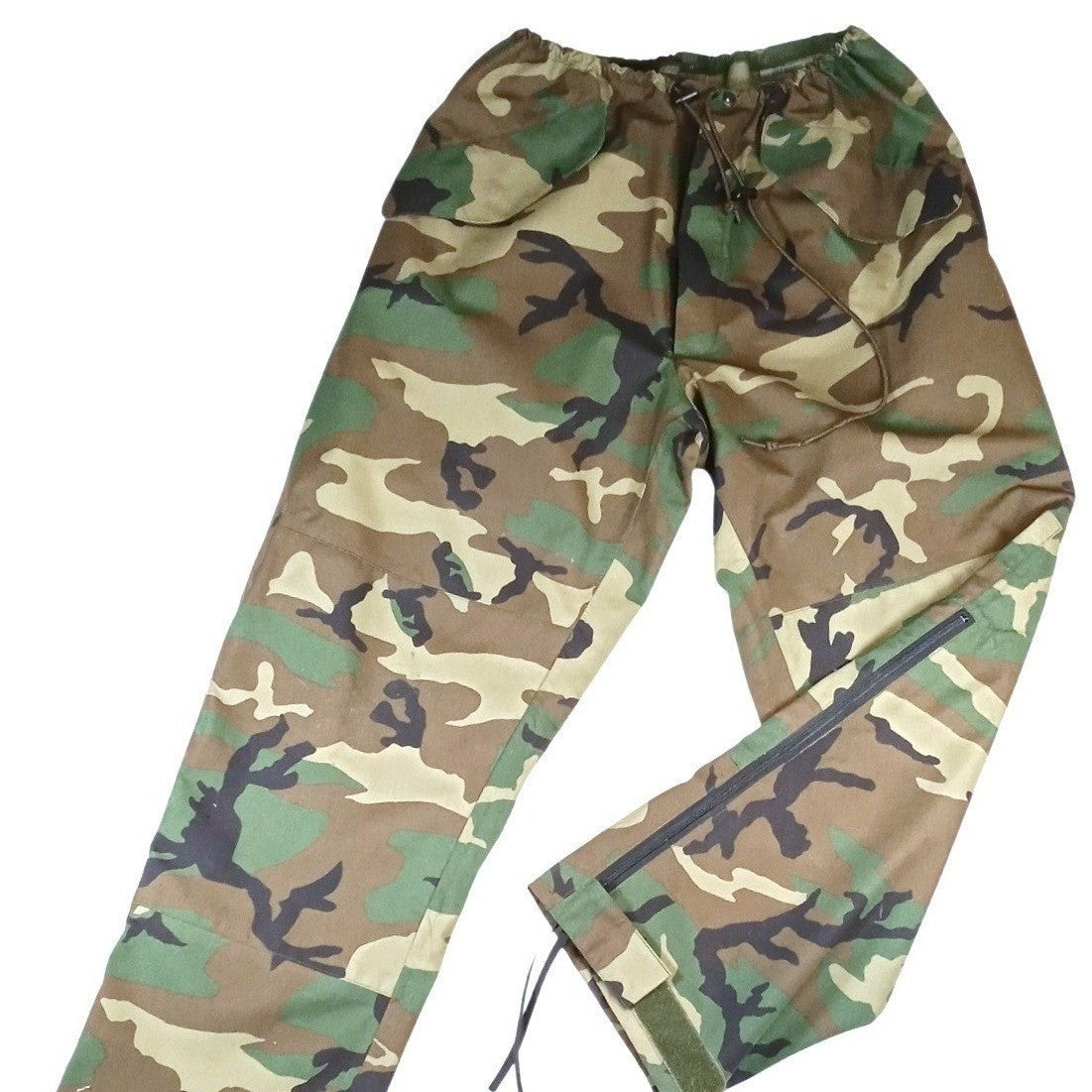 Mens Extended Cold Weather Camouflage Trousers Military Surplus Large