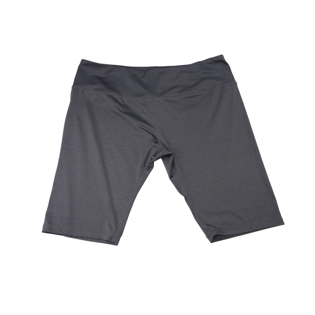 Athletic Works Womens Dark Gray Athletic Shorts Bike Shorts Size 2XL