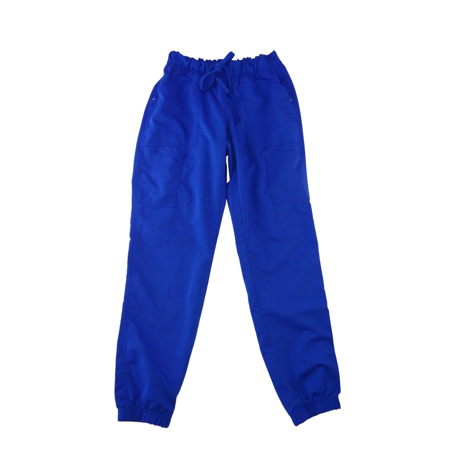 Scrubstar Women Royal Blue Jogger Scrub Pants Small S/CH Drawstring Stretch