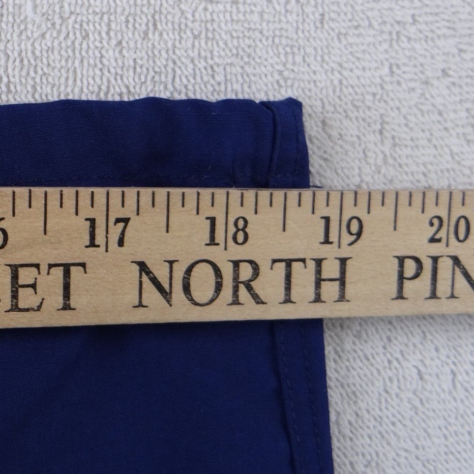 Medline AngelStat Royal Blue Scrub Pants Small Straight Leg Elastic
