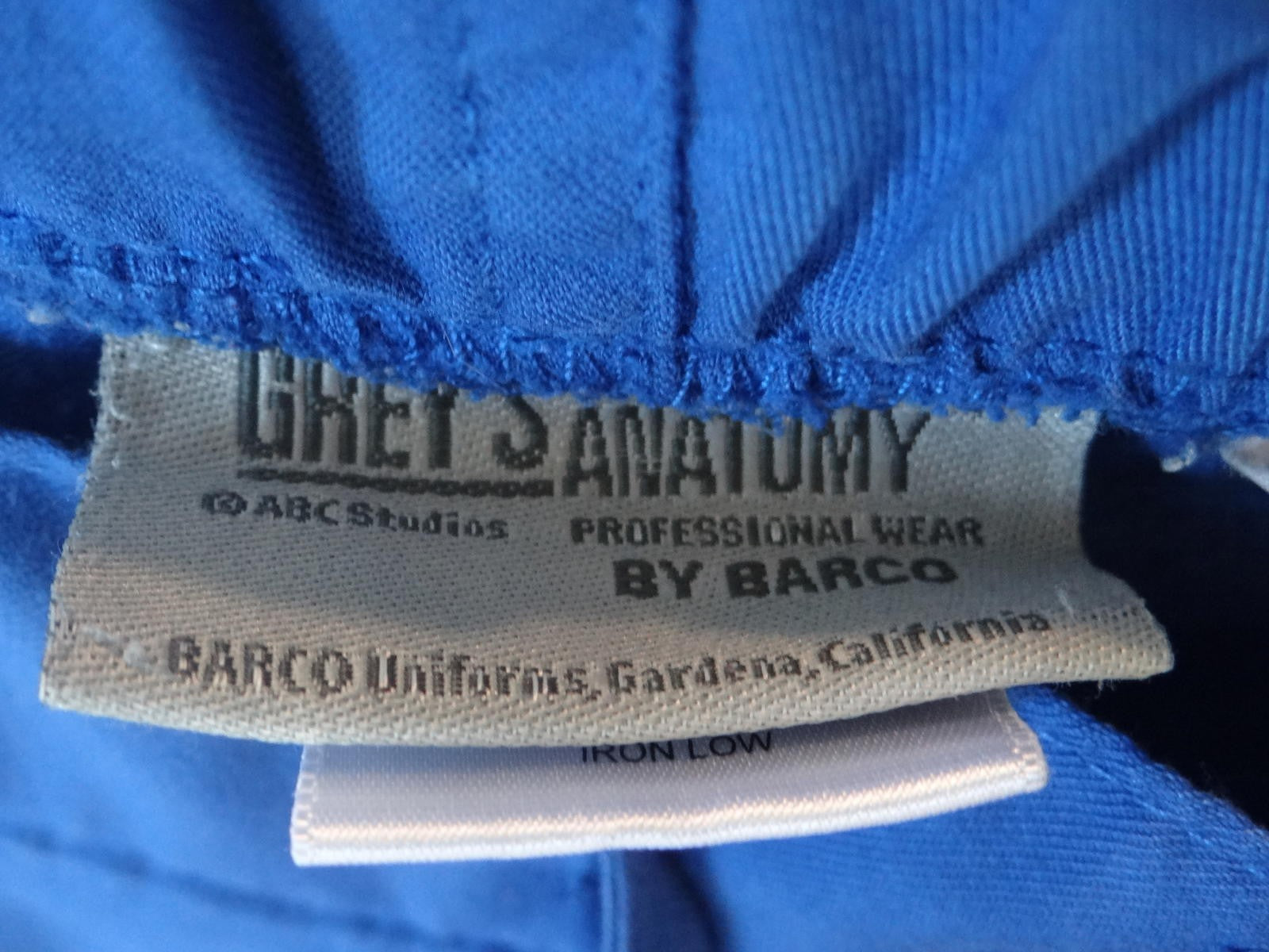 Grey's Anatomy Women's Blue Medical Scrub Pants - XSP