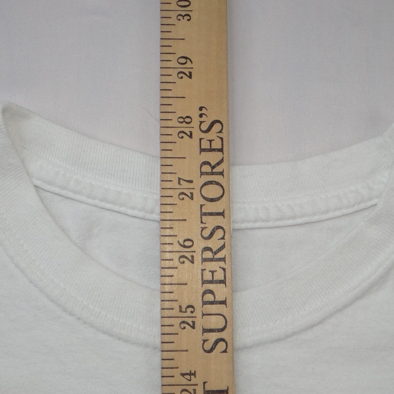 Vintage Gildan Fresh Triple Graphic Mens XL White Checkered Short Sleeve Tee