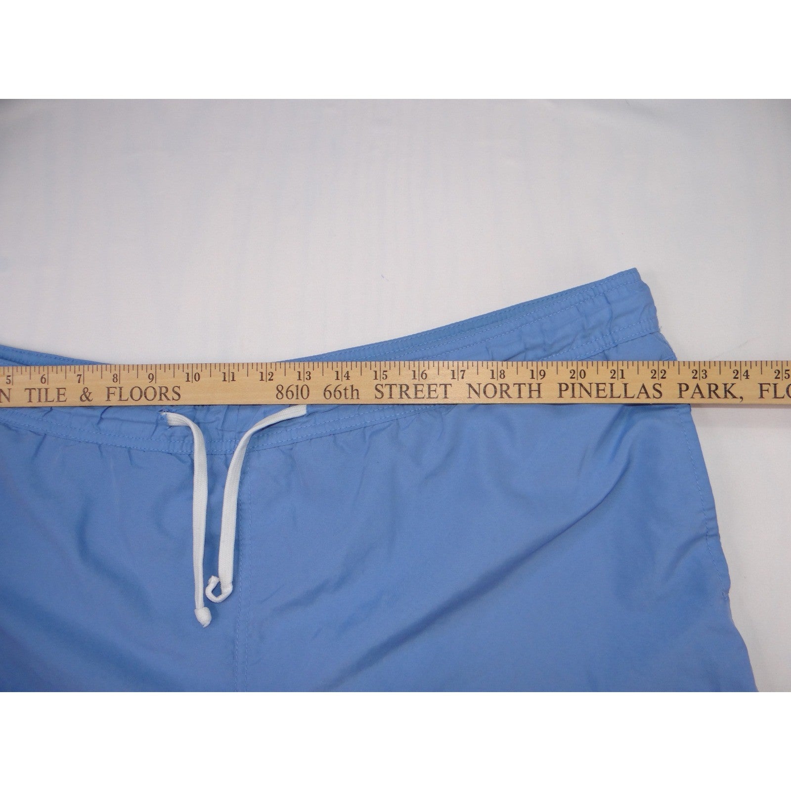 Old Navy Swim Trunks Shorts Blue XXL Mens Elastic Waist Drawstring Mesh Lined