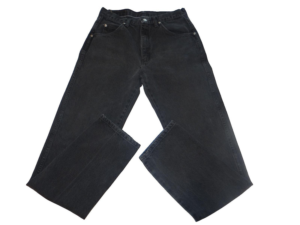 Vintage Wrangler Men's Black Jeans