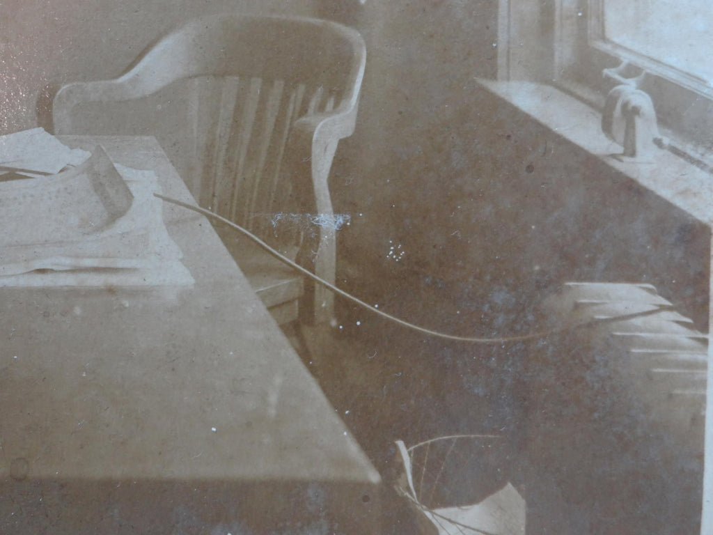 Vintage Antique Telegraph Office Photograph advertisement