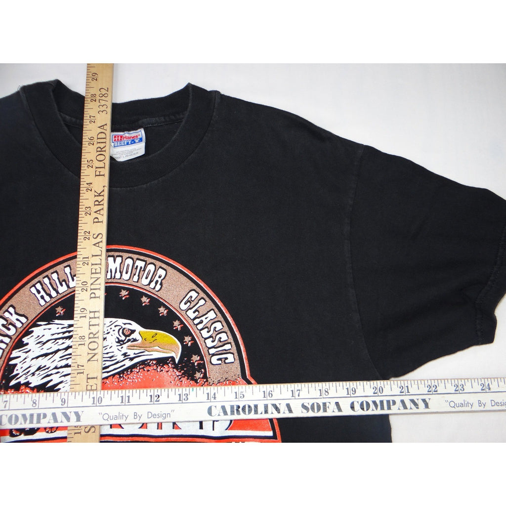 VTG Black Hills Motor Classic Sturgis 1998 Motorcycle Rally TShirt Mens Adult L