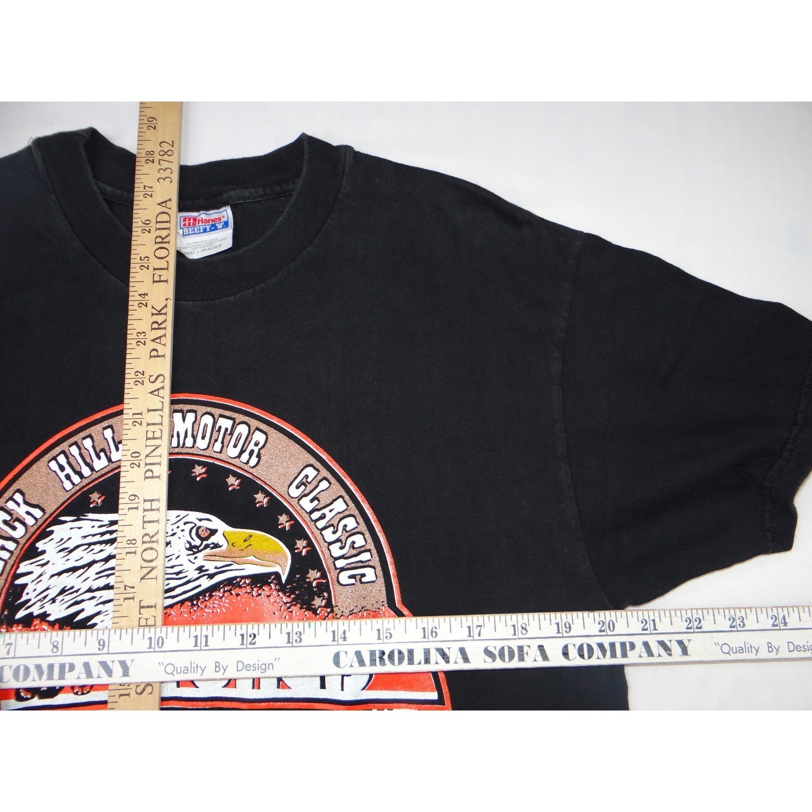 VTG Black Hills Motor Classic Sturgis 1998 Motorcycle Rally TShirt Mens Adult L