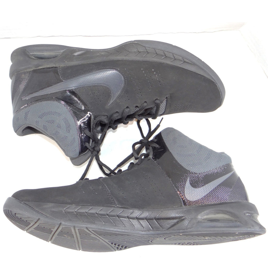 Nike Air Overplay IX Mens Black Basketball Shoes Size 13 High Top