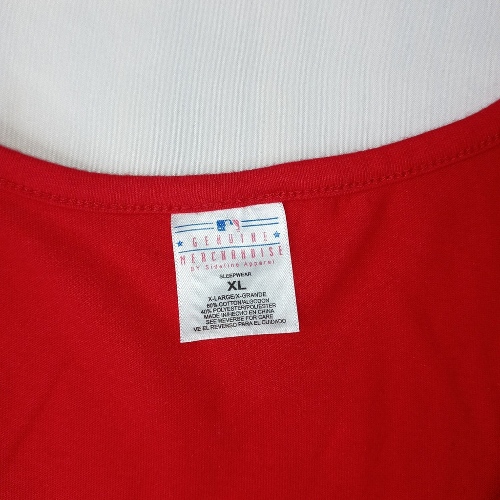 NWT-Philadelphia Phillies Womens Tank Top XL Red Blue Halter Dot Sleeper