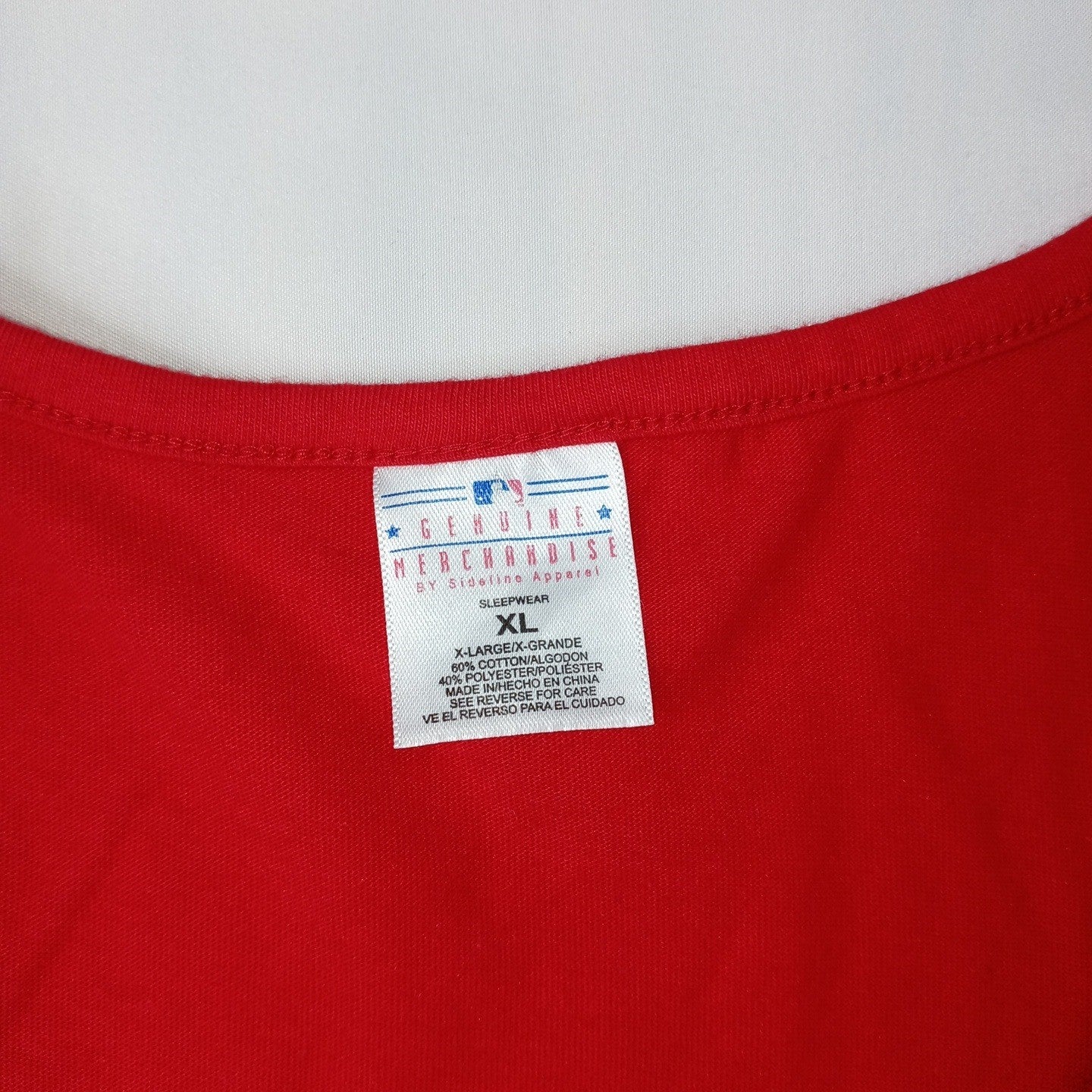 NWT-Philadelphia Phillies Womens Tank Top XL Red Blue Halter Dot Sleeper
