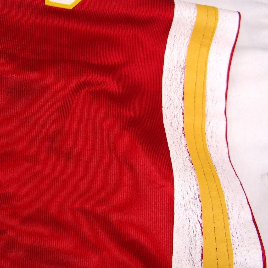Reebok Kansas City Chiefs Leslie O'Neal 91 NFL Jersey Mens XL Red Mesh Football