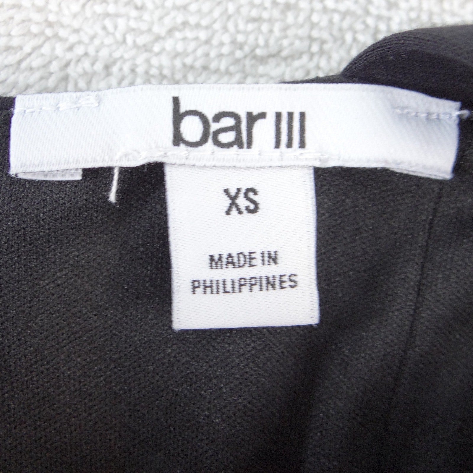 Bar III Womens Black Sweetheart Neck Cropped Tank Top Back Zip Bodice XS