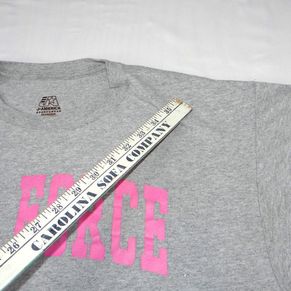 J America Sportswear Air Force Pink Graphic T Shirt XL Tee