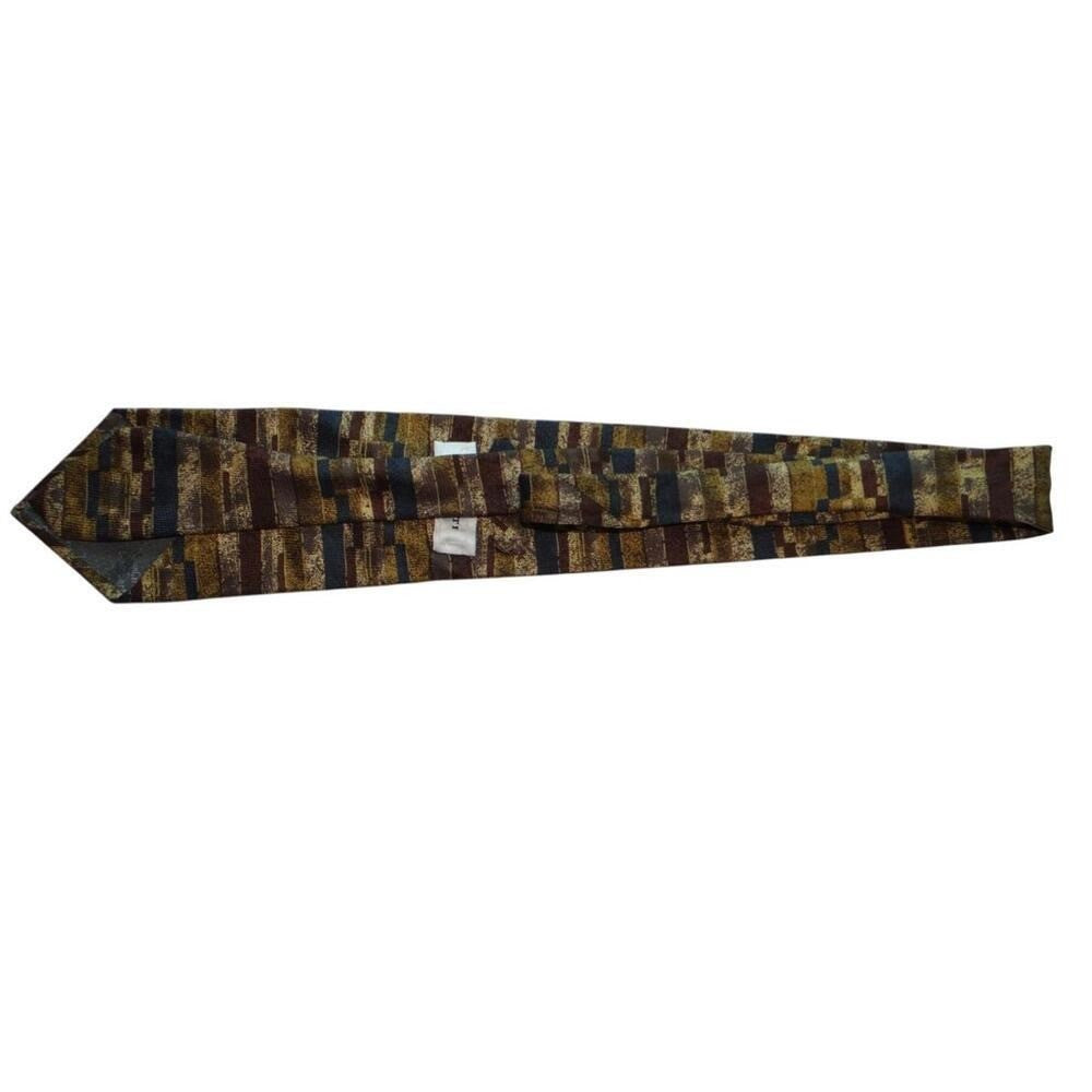 Lamberti 100% Silk Made in Italy Striped Tie