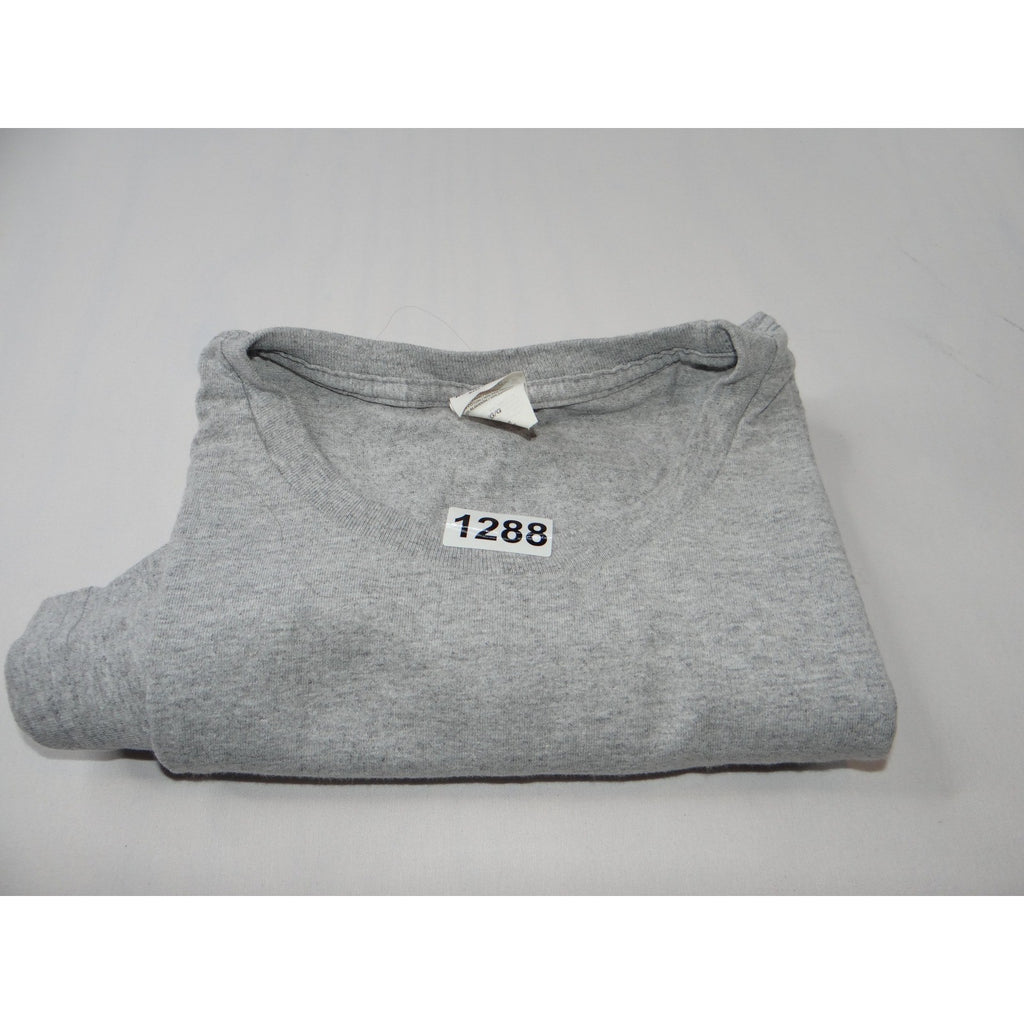 FBI Quantico Virginia Graphic T Shirt Grey Hanes Authentic Size L