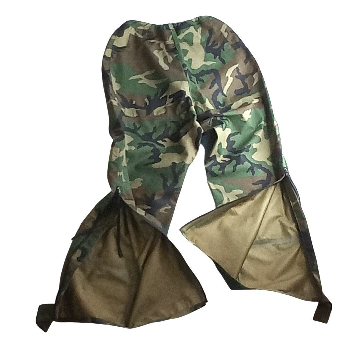 Mens Extended Cold Weather Camouflage Trousers Military Surplus Large