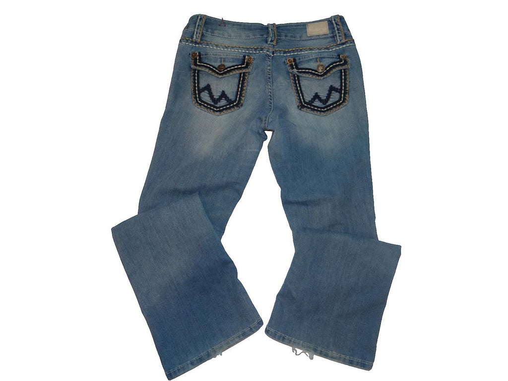 Vintage Y2K YMI Women's Boot Cut Jeans Light Wash Size 7