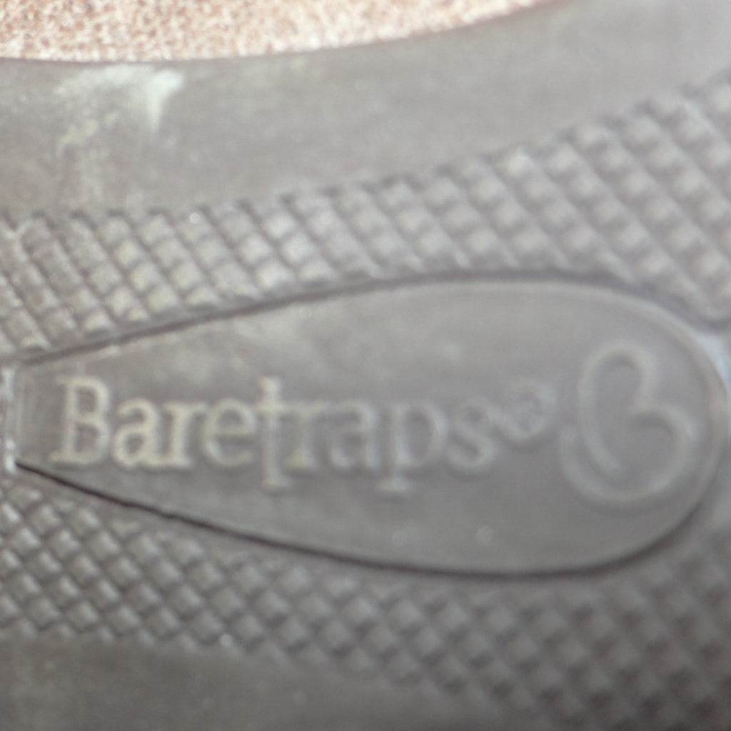 Baretraps Rhapsody Womens Taupe Brown Slouchy Ankle Boots Block Heel 7M