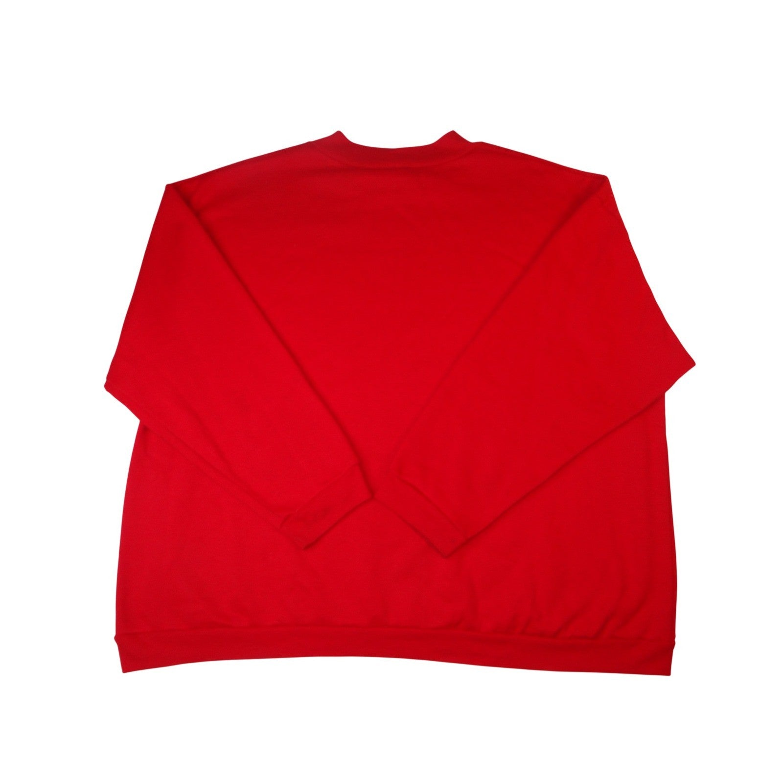 Nucleus Woman Red Christmas Graphic Sweatshirt Santa Nutcracker Snowman Bells