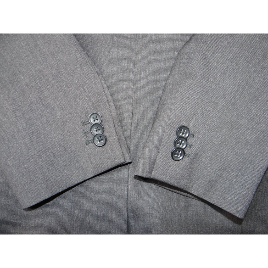 Banana Republic Modern Fit 42L Charcoal Grey Wool Blend Suit Jacket Blazer