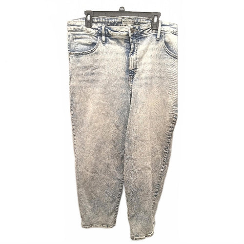Ava & Viv High-Waisted Distressed Denim Jeans