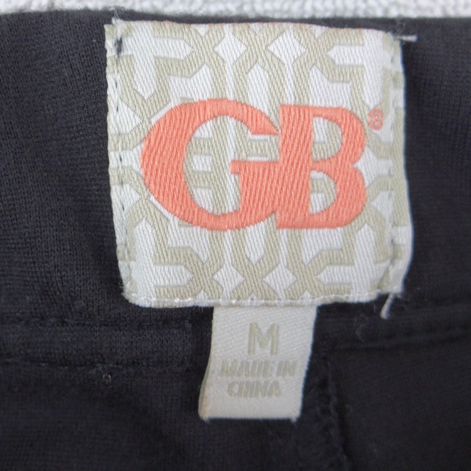 GB Womens High Waisted Skinny Pants Black Stretch Slim Fit Size M