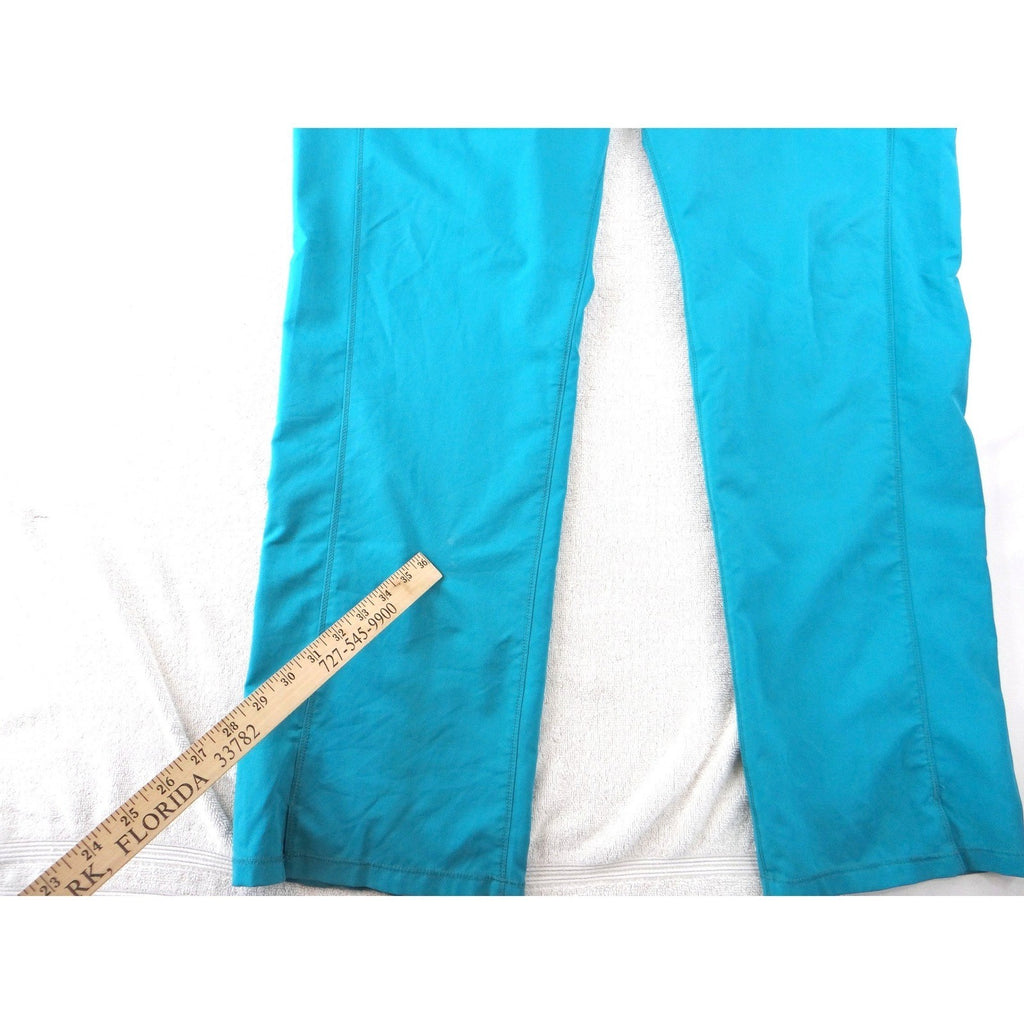 Dickies EDS Essentials Womens Scrub Set Teal Blue V-Neck Top And Pants XL- Tall