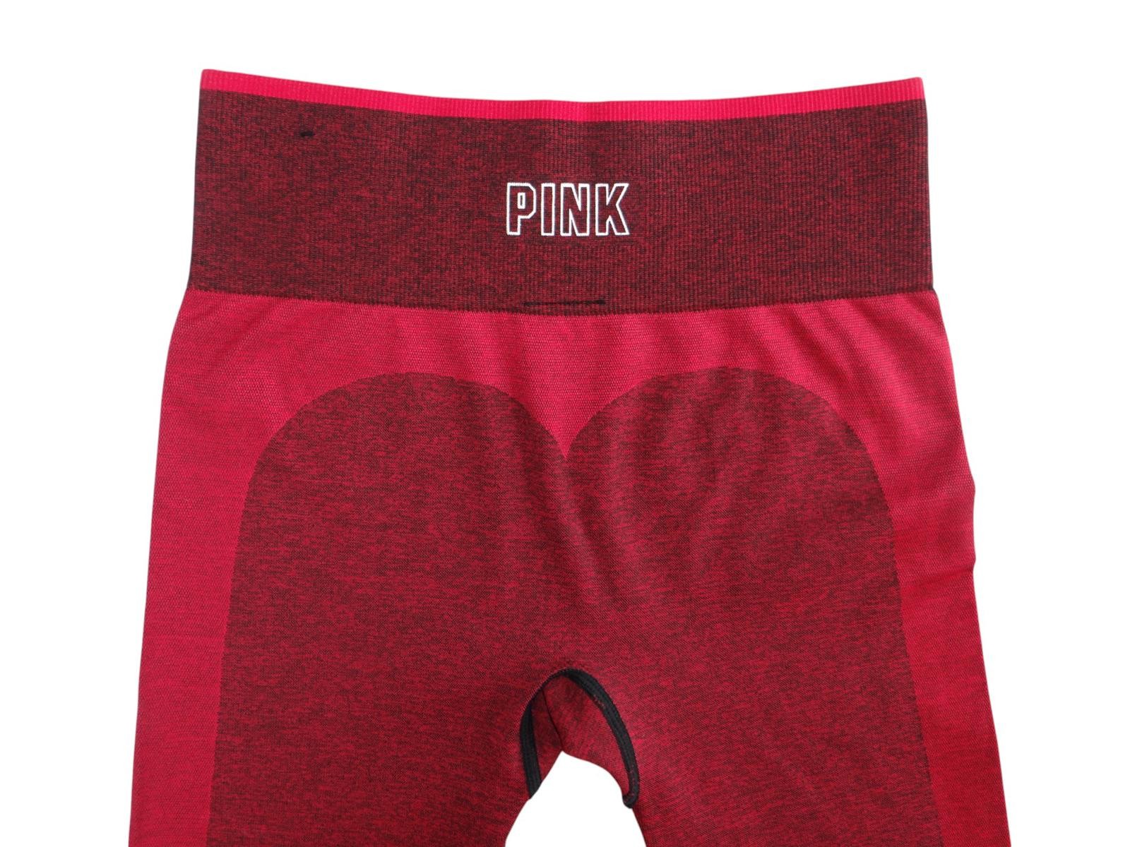 Victoria's Secret PINK Seamless High-Waist Leggings - Red
