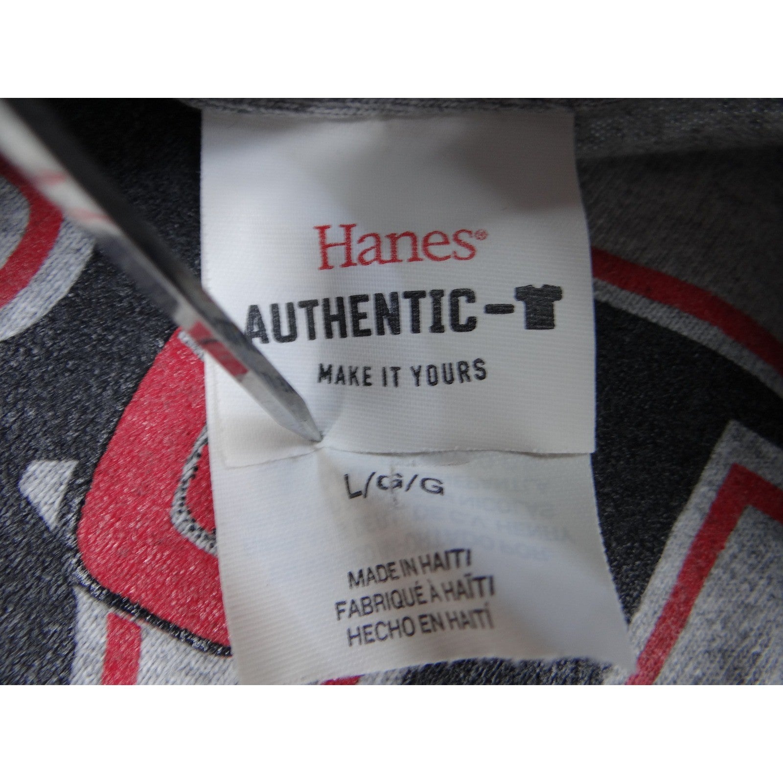 FBI Quantico Virginia Graphic T Shirt Grey Hanes Authentic Size L