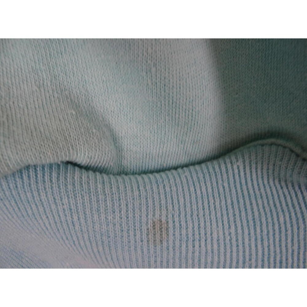 Vintage 1990's China Wear By Morsly Light Blue Pullover Sweatshirt Hoodie