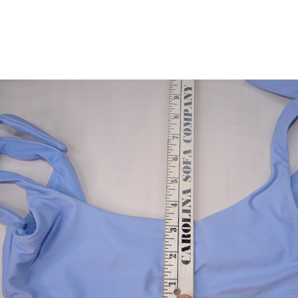 Bikini Tops Lot Set of 3 Sz S Blue Peach Light Blue Swimsuit Beach Pool Swim