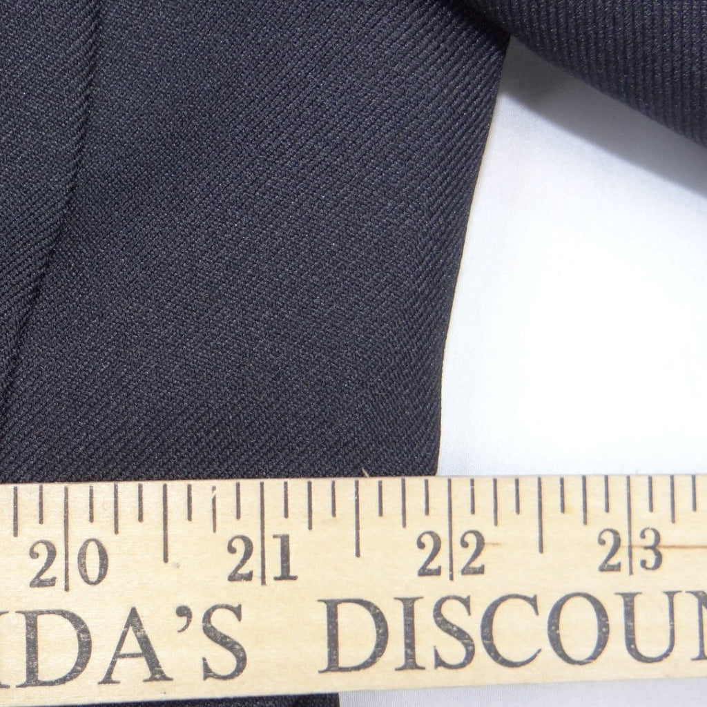Alfred Dunner Womens Black Two Button Blazer Jacket Plus Size 18 Professional