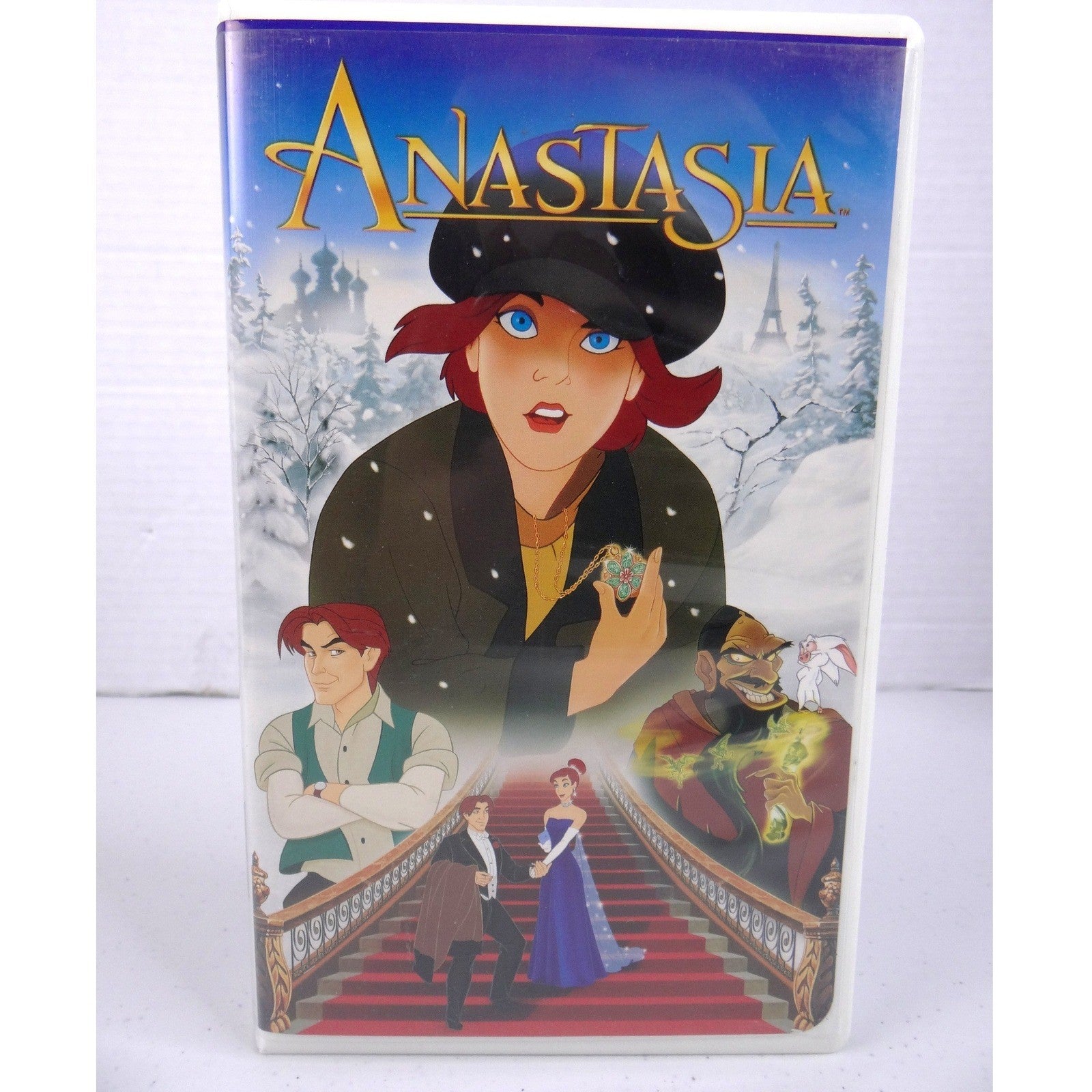 Anastasia VHS 1997 Animated Musical Movie 20th Century Fox Clamshell Case 2764