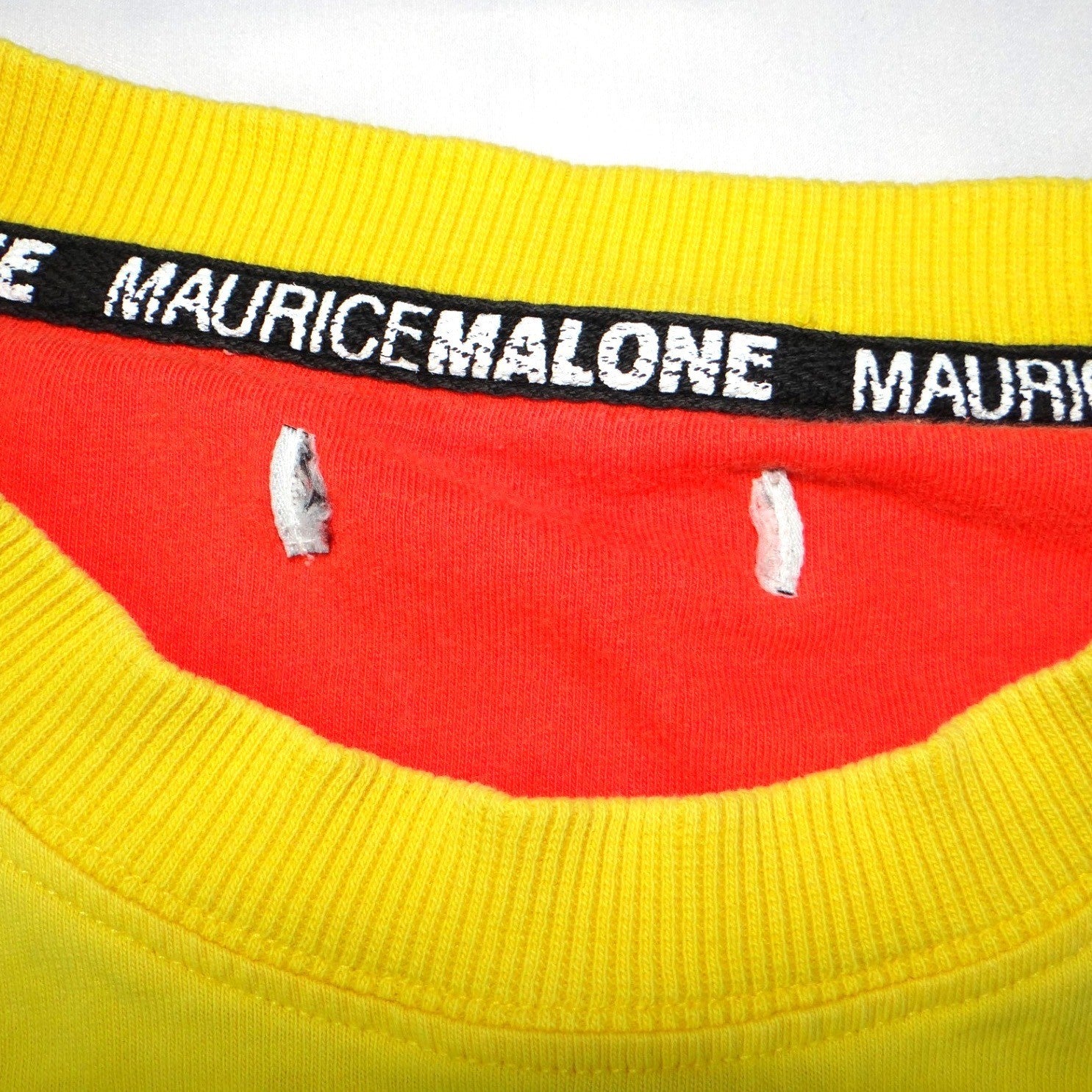 Maurice Malone Mojans Denim Equipment Yellow T Shirt Men's