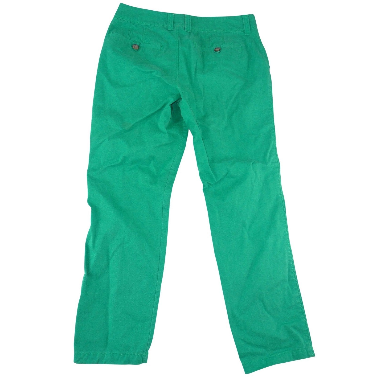 Old Navy Womens Green Regular Standard Straight Leg Chino Pants Size 2