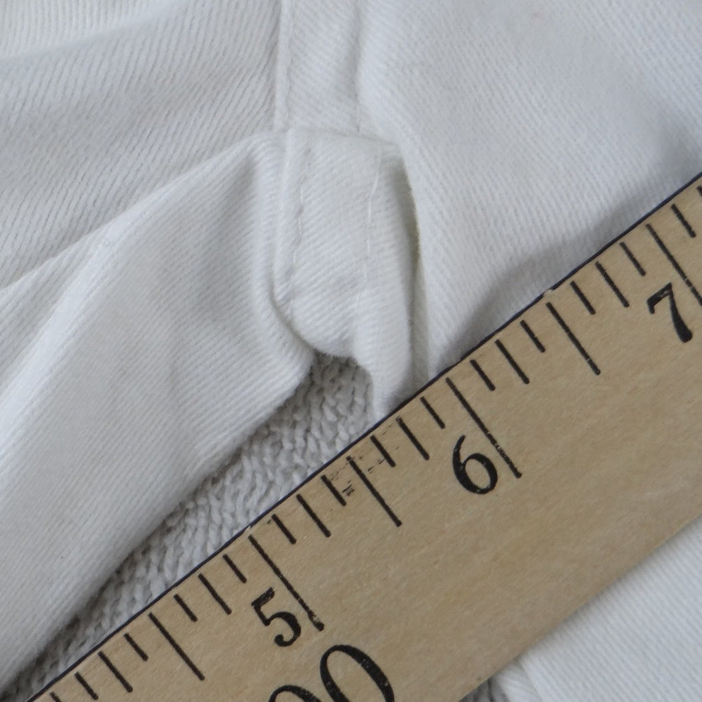 Nautica Womens White Twill Chino Shorts Size 3T Mid Rise Solid Casual