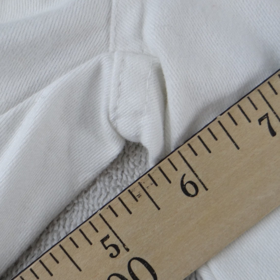 Nautica Womens White Twill Chino Shorts Size 3T Mid Rise Solid Casual