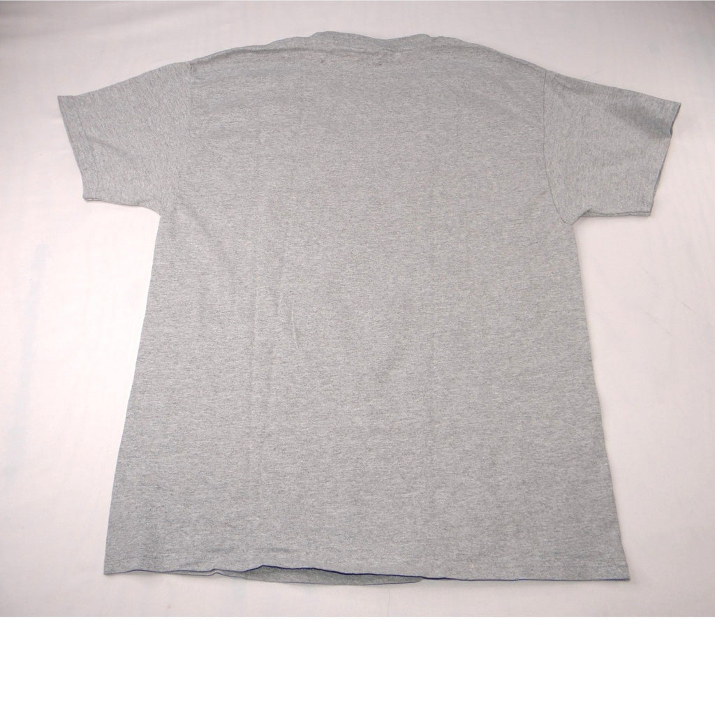 FBI Quantico Virginia Graphic T Shirt Grey Hanes Authentic Size L