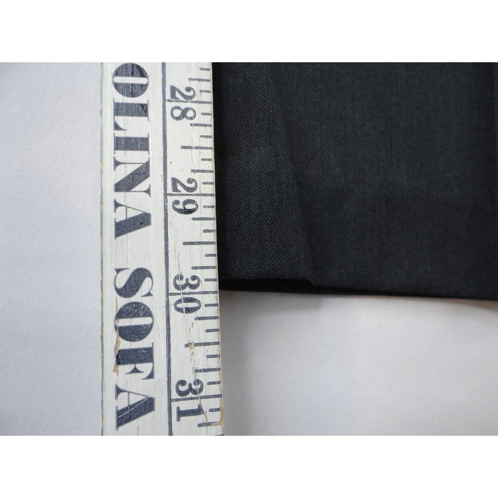 Easy Portfolio Classic Fit Men's Charcoal Gray Dress Pants 33x30 Wool Blend
