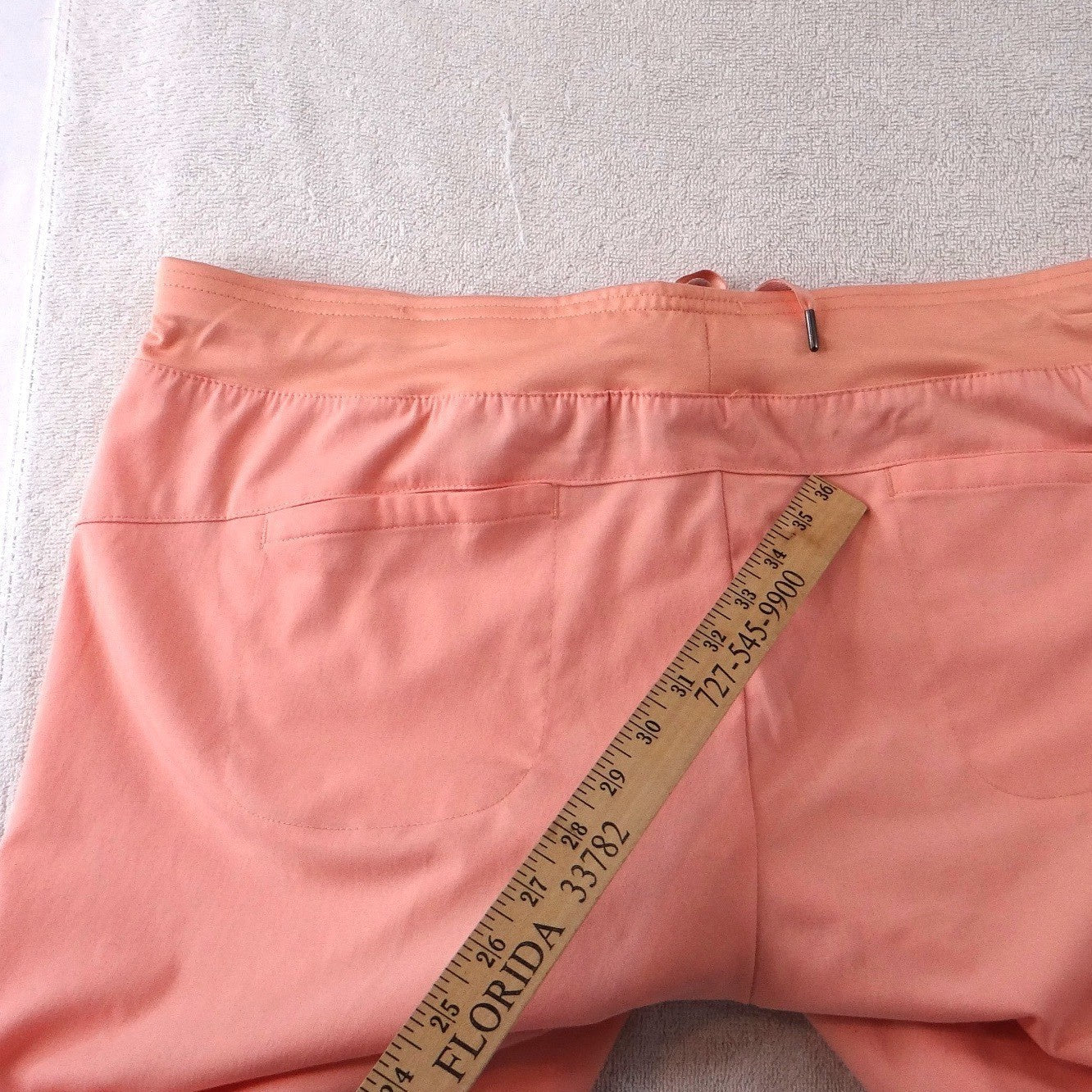 Greys Anatomy by Barco Impact Peach Scrub Pants Womens XL Drawstring Cargo