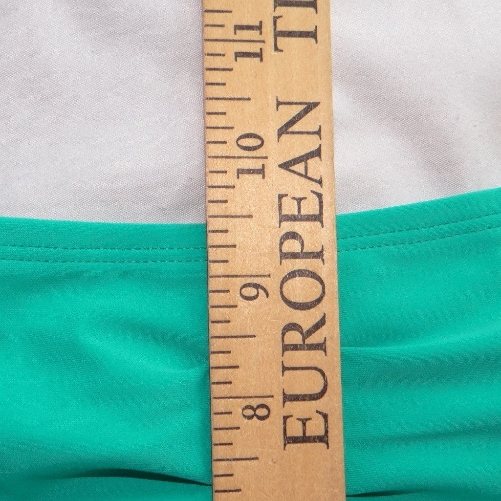 NWT-Cupshe Teal Green Ring Detail Braided Wrap Bikini Set Size M