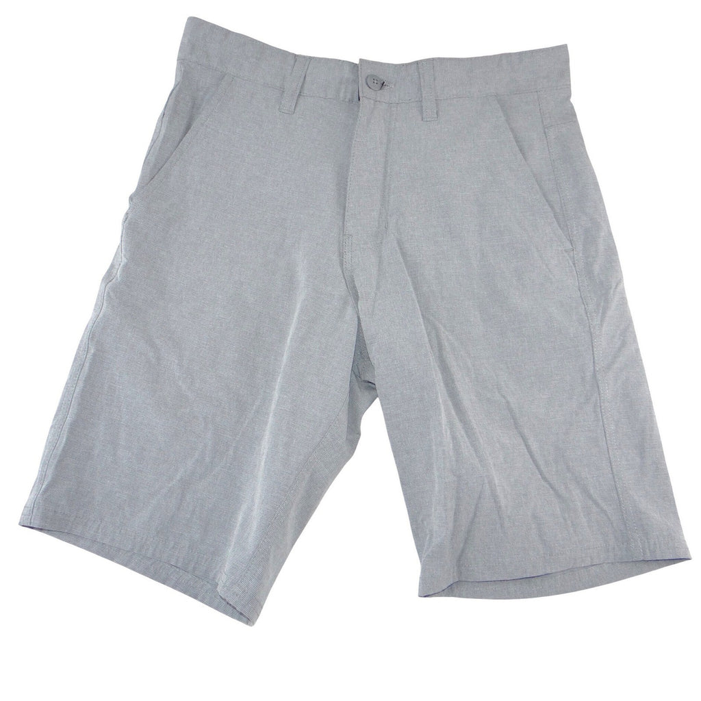 Burnside Mens Hybrid Shorts Gray Heather Size 30 Quick Dry Boardshorts